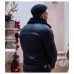 12 Dates of Christmas Chad Savage Black Leather Jacket